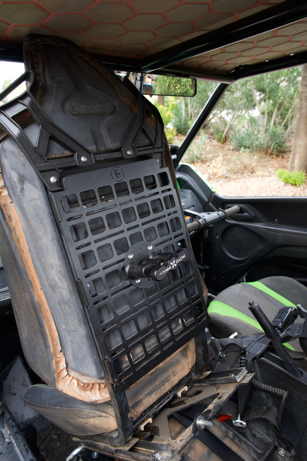 KRX 1000 T2 seat Molle Panels